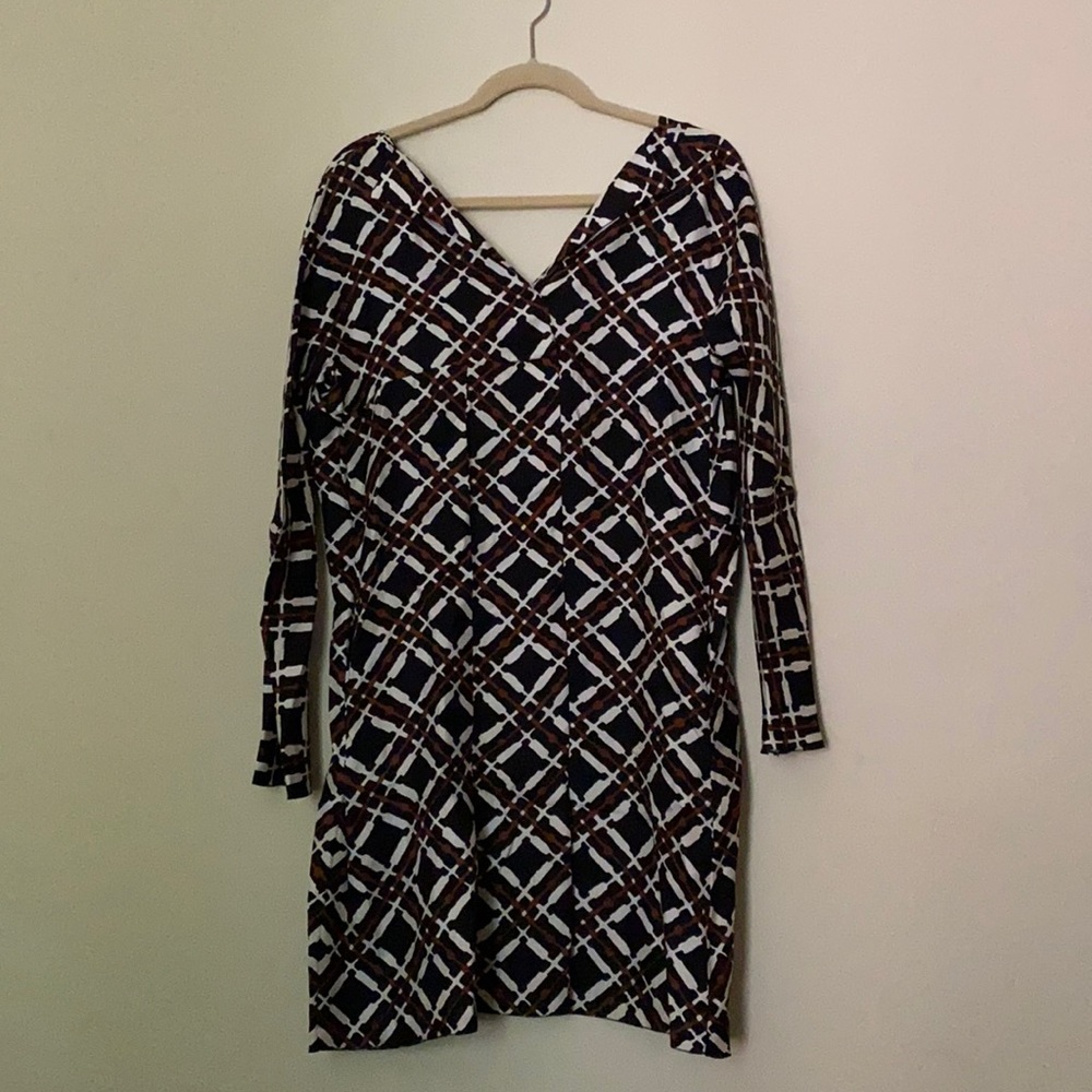 Marni graphic patterned tunic dress
